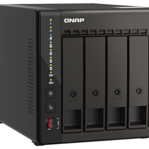 qnap ts 453e nas 4 baies intel celeron 2.5gbe